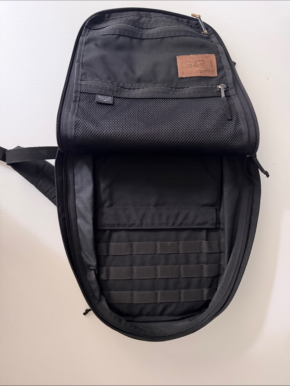 Goruck GR1 Huckberry Black Men's Outdoor Tactical Casual Backpack - Picture 8 of 8
